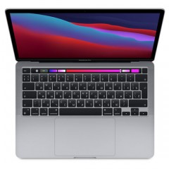 MacBook Pro 13" «Серый космос» M1 8C/8C GPU/8Gb/512Gb, MYD92RU/A
